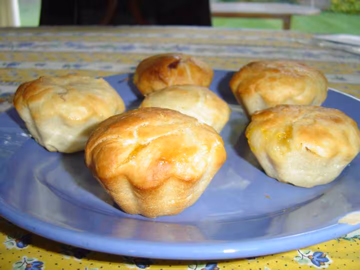 Pain au lait coeur abricot ou cassis