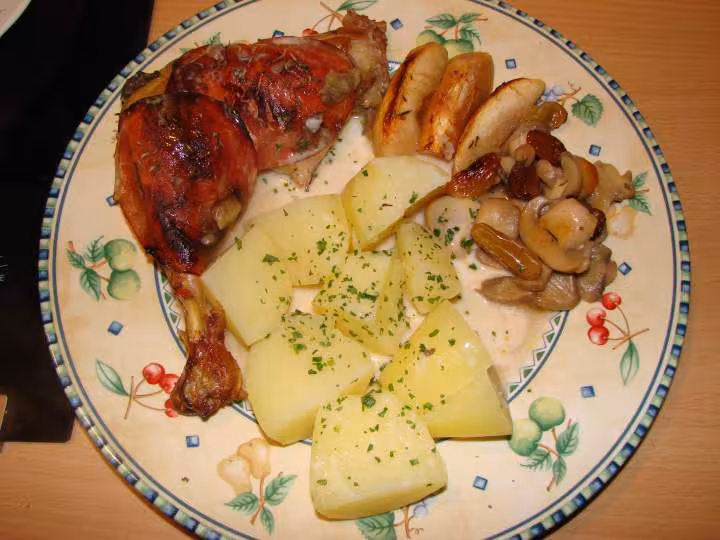 Poulet a biere cerise