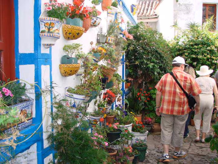 Une des rues de castellar de la frontera