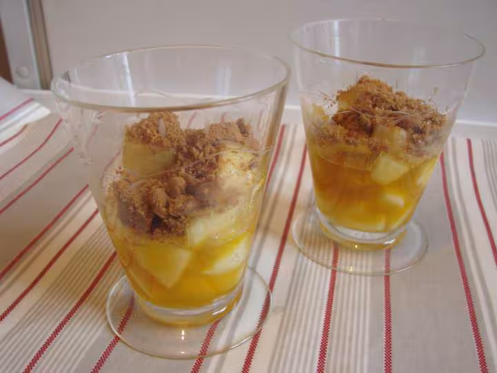 Verrine pomme speculoos