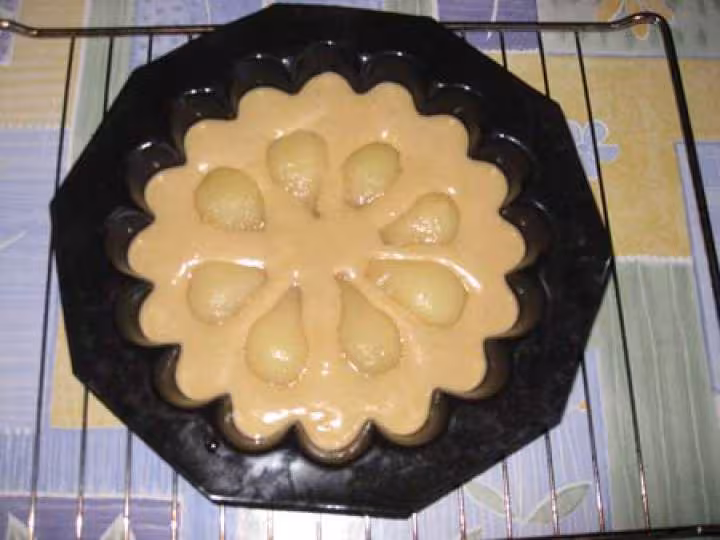 Gateau poire canelle 01