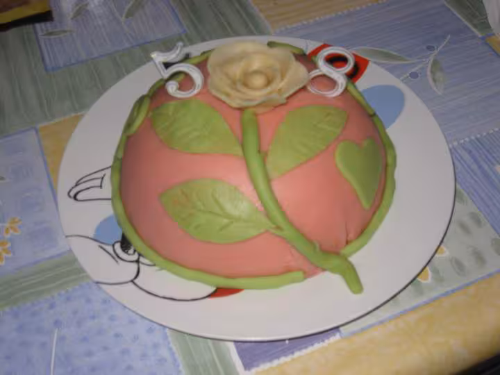 Poire choco anniversaire maman