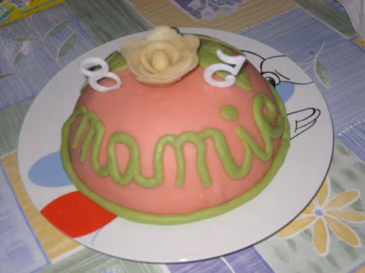 Poire choco anniversaire maman 2