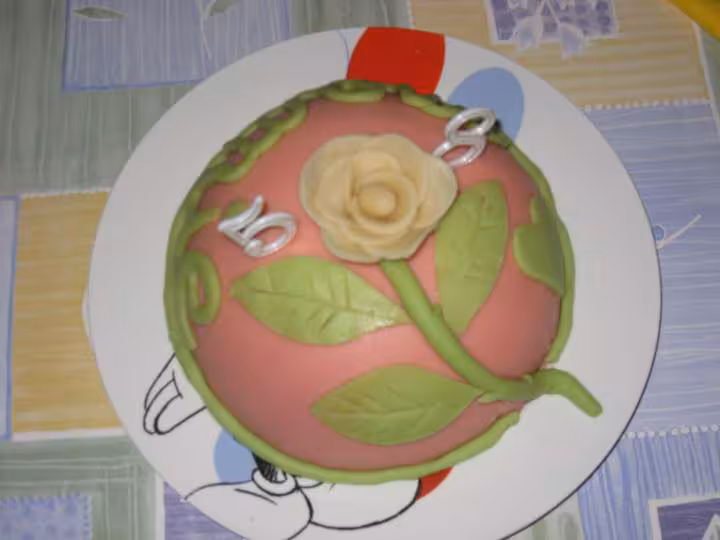 Poire choco anniversaire maman 3