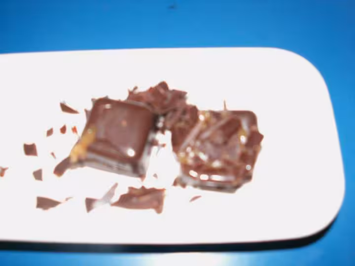 Les chocolats casses