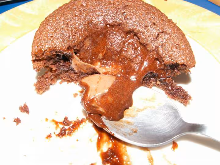 Souffle transforme en mi cuit la pralinoise apparait