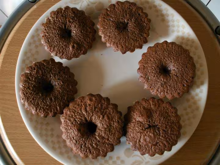 Souffles au chocolat de belle maman