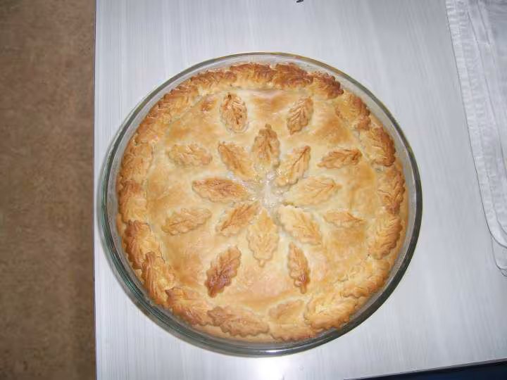 Tourte campagnarde aprs cuisson