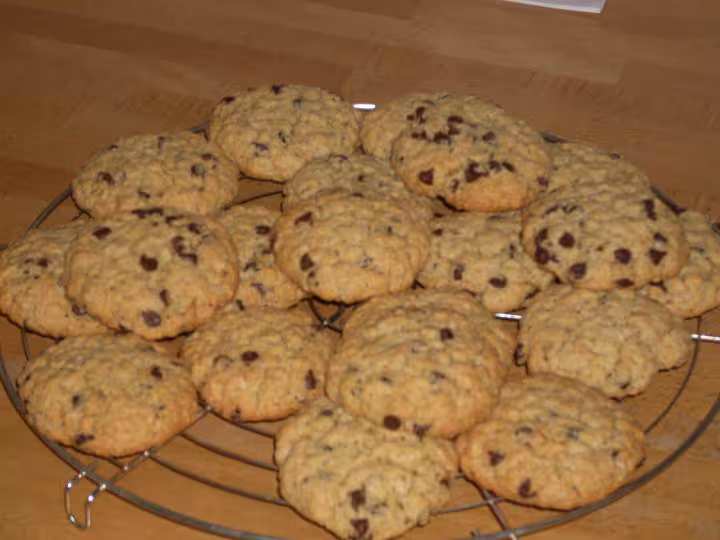 Cookies aux pepites et flocons d avoine