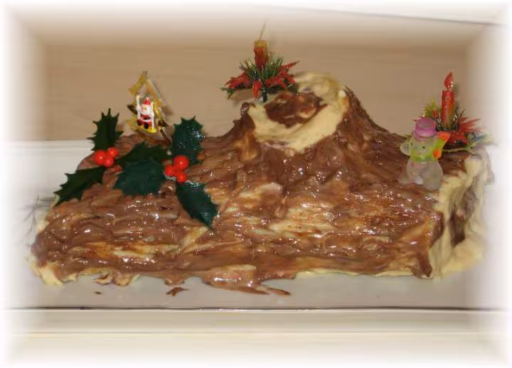 Buche coco canneberges