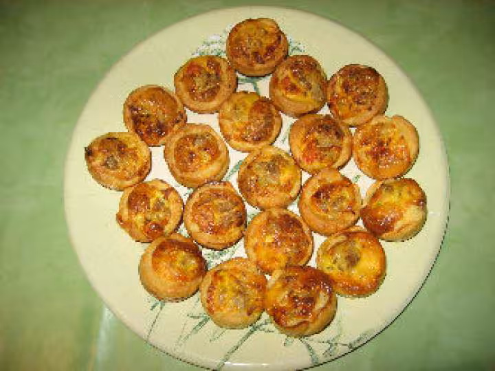Mini quiches thon tomates recette sosso