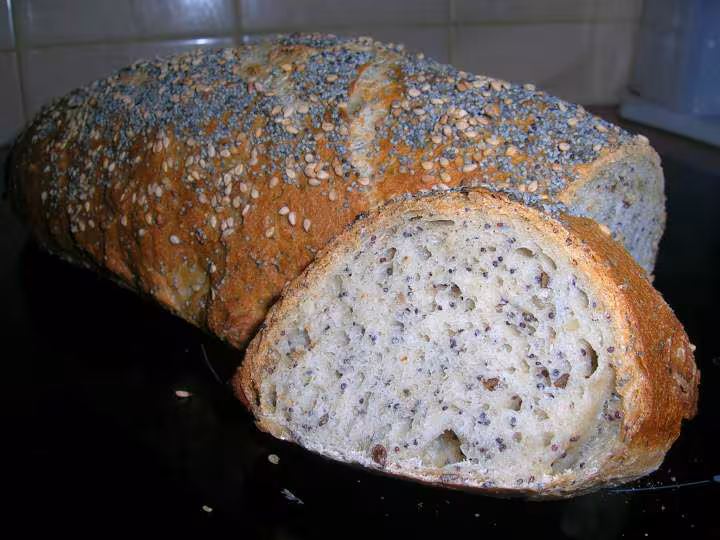 Pain pavot et sesame