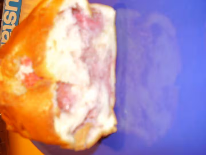 Cake aux fraises sans beurre2