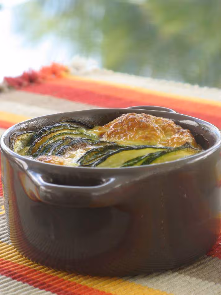 Clafoutis aux courgettes