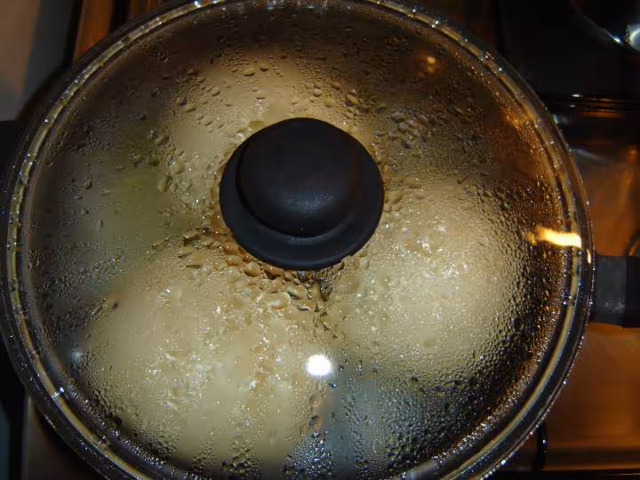Dampfnudle cuisson
