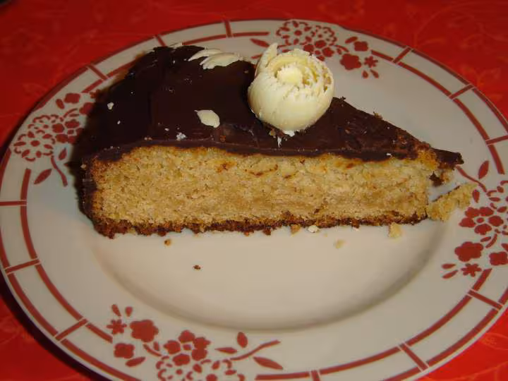 Delice de chocolat blanc coupe