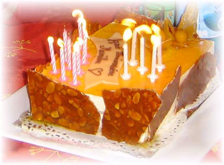 Gateau anniversaire l amant d elle