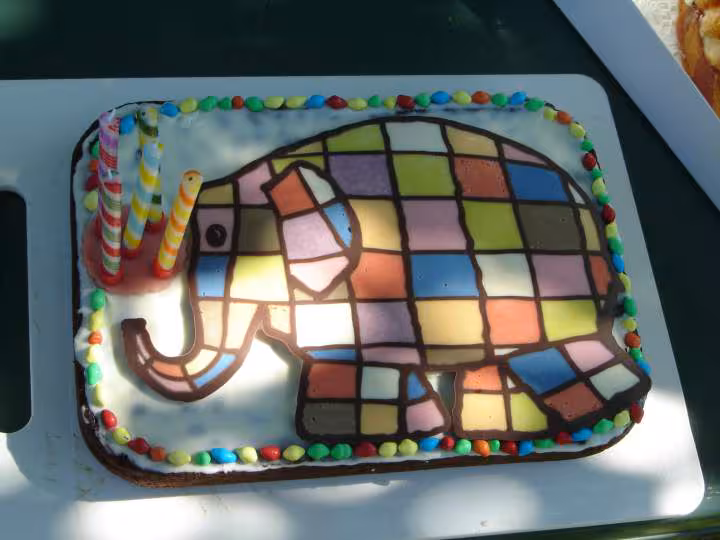 Gateau elmer