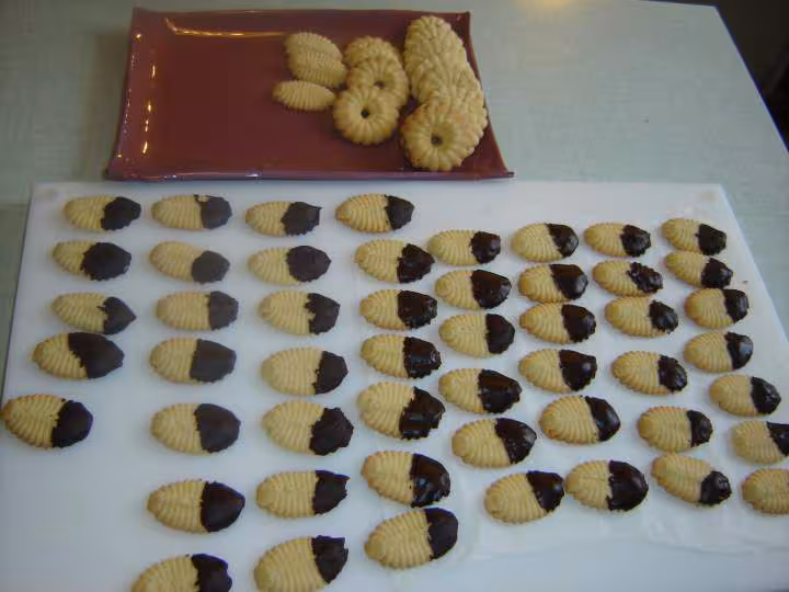 Petits gateaux de noel