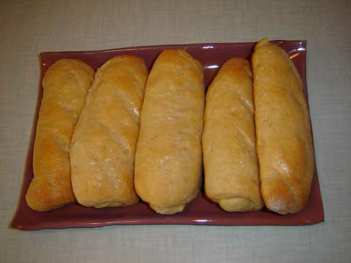 Petits pains au chocolat brioches