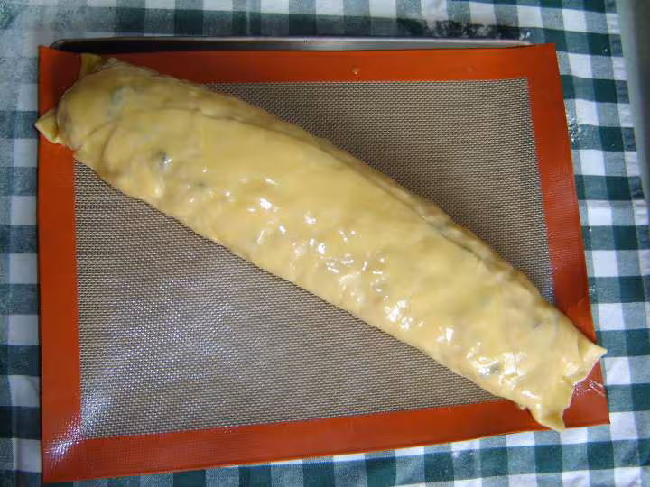 Strudel pret a etre enfourne
