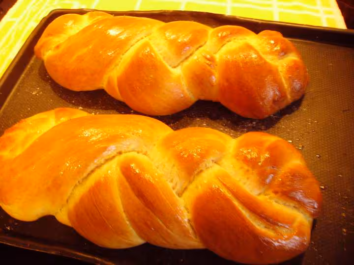 Brioches tressees