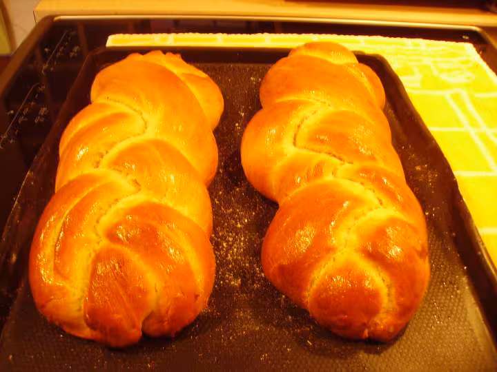 Brioches tressees