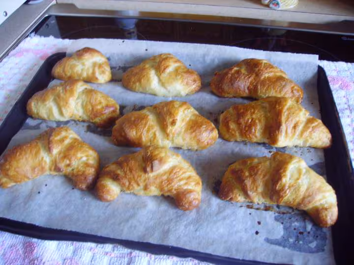 Croissants recette mamyli