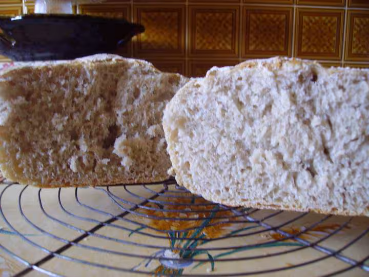 Et la mie du pain tout au levain
