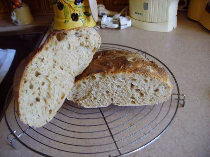 La mie du pain au levain