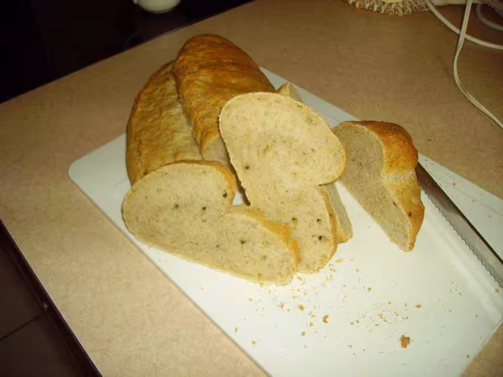 La mie du pain semoule
