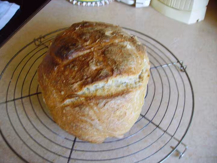 Le pain au levain baguettes la mie