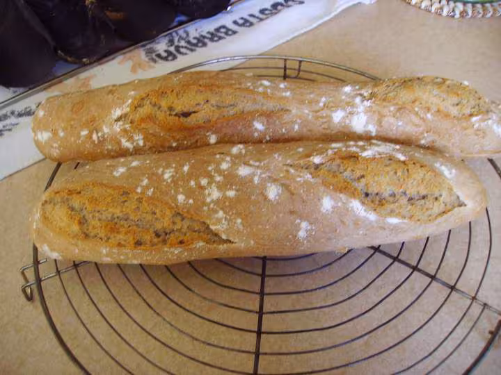 Le pain complet au levain