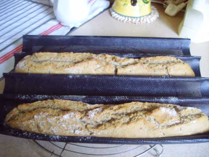 Les baguettes au levain
