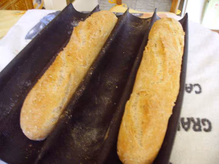 Mes baguettes au levain