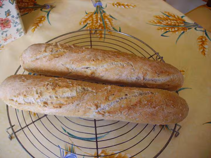 Mes baguettes au levain