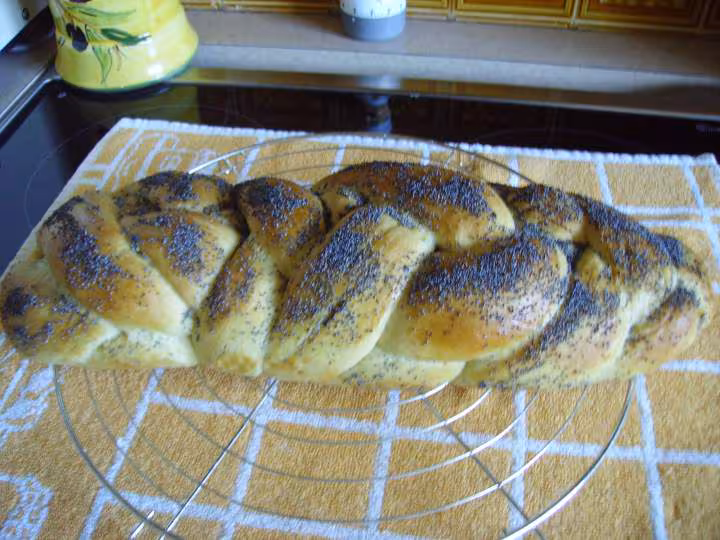 Pain challah tresse