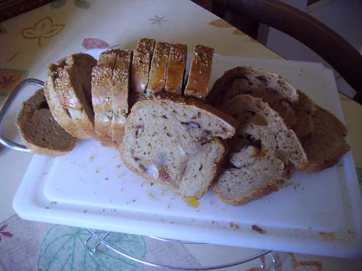 Pain de mie aux fruits la mie