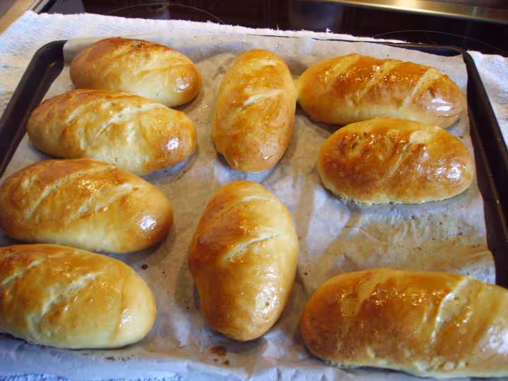 Petit pains au lait tout levain