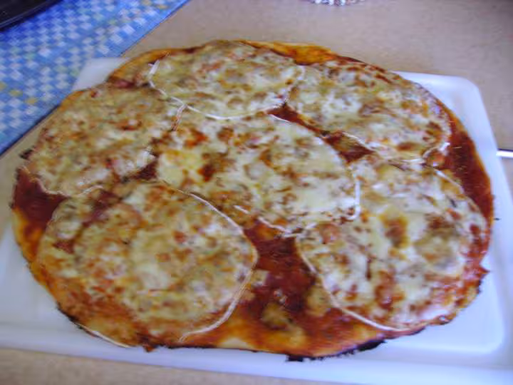 Pizza pate au levain