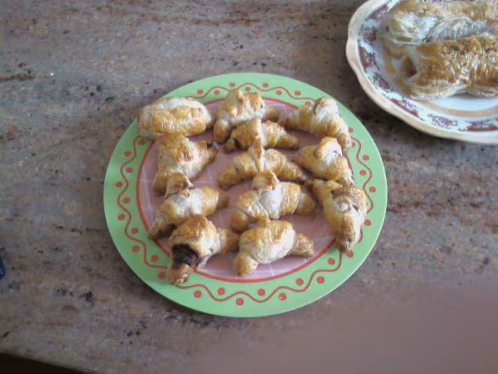 Croissant au chocolat