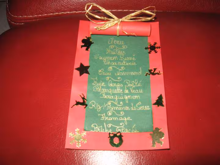 Noel 2009 presentation menu