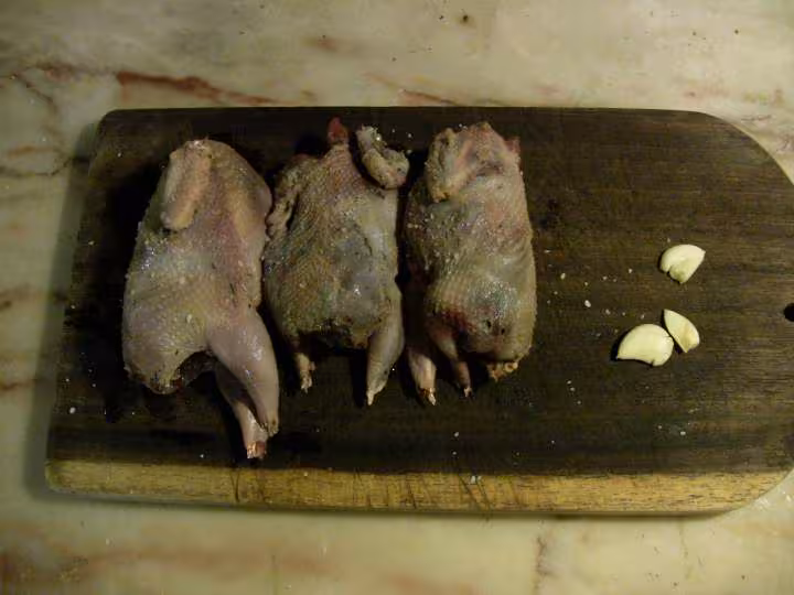 Perdrix pour cataplana