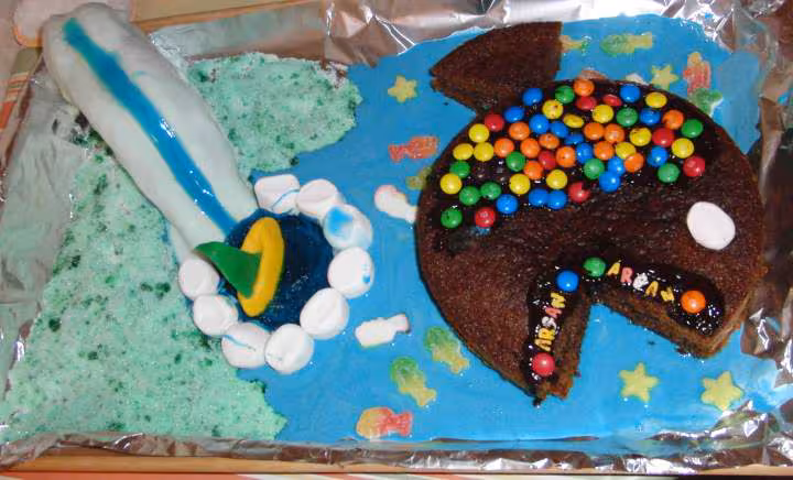 Gateau anniv ecole