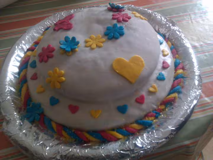 Gateau pate a sucre