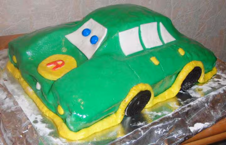 Gteau voiture