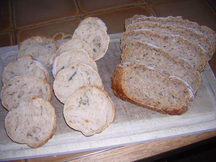 Baguette cereales pain seigle