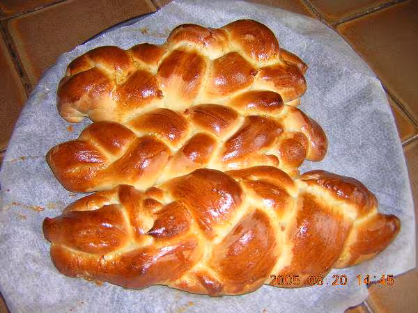 Brioche de kinou tressee