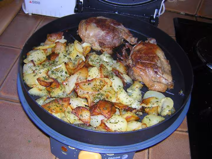 Confits de canards aux p de terre