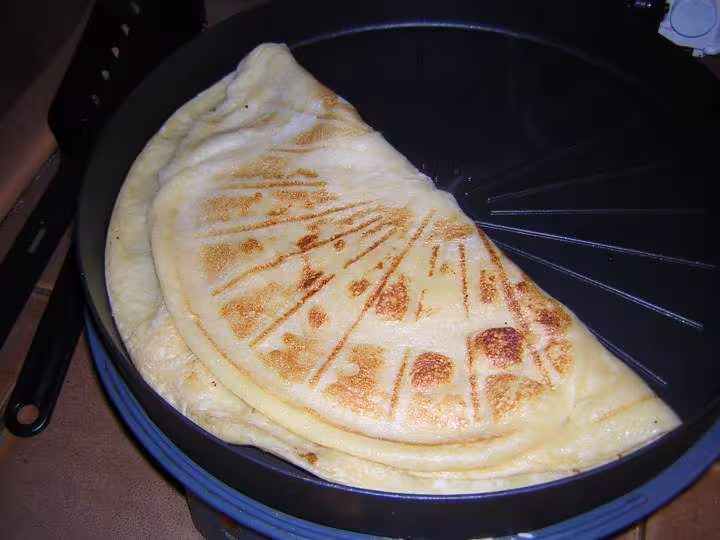 Crepe pliee
